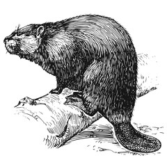 Illustrations animaux dessin noir et blanc ancien