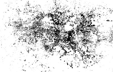 Grunge background with scratches on white, vector illustration