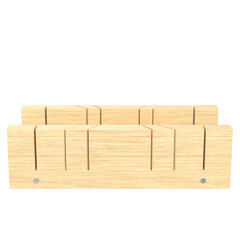 3d rendering illustration of a mitre box