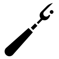 SEAM RIPPER glyph icon