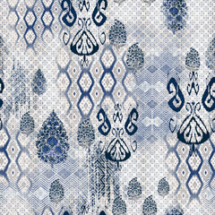 traditional Indian ethnic seamless pattern 