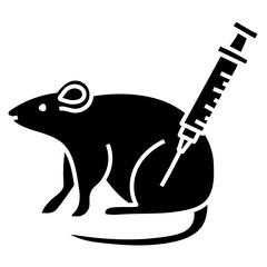 TEST MOUSE glyph icon
