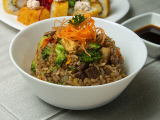 asian chicken and rice
