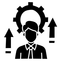 PERSONAL EFFICIENCY glyph icon