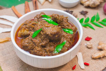 goat or beef curry thai food malaysia