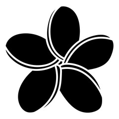 PLUMERIA glyph icon