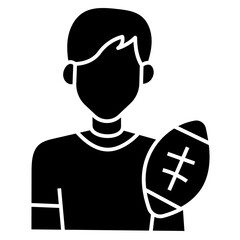 RUGBY glyph icon