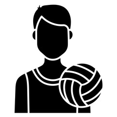 VOLLEYBALL glyph icon