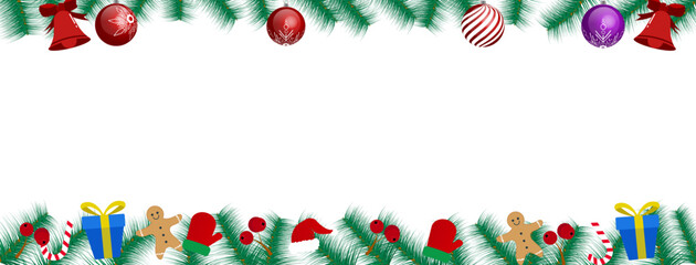 Vector illustration tree christmas background white