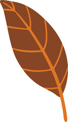 Cute mango leaves Illustration for design element