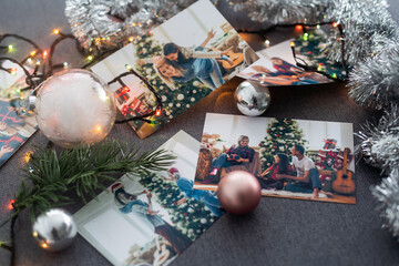Christmas collage, Christmas photos and decor
