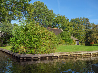 Fototapeta premium Giethoorn, das holländische Venedig