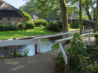 Giethoorn in den Niederlanden