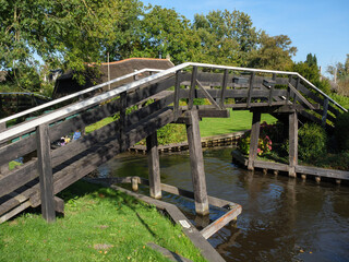 Fototapeta premium Giethoorn in den Niederlanden