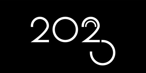 ector. Happy new year 2023 logo text design. Design templates with 2023 typographic logo. 2023 happy new year symbols collection. Minimalism background for branding, banner, cover, postcard.