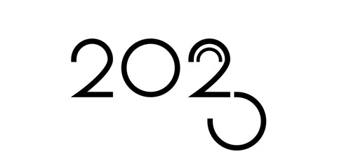 ector. Happy new year 2023 logo text design. Design templates with 2023 typographic logo. 2023 happy new year symbols collection. Minimalism background for branding, banner, cover, postcard.