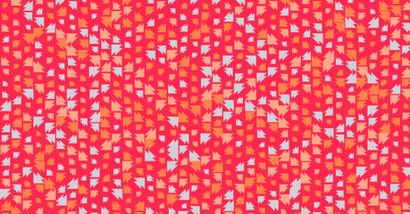 Abstract Color Halftone Dots generative art background illustration