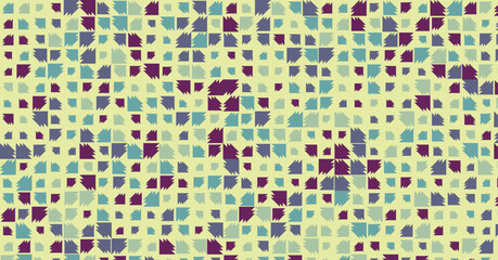 Fototapeta premium Abstract Color Halftone Dots generative art background illustration