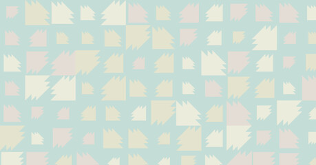 Abstract Color Halftone Dots generative art background illustration