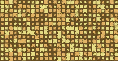 Abstract Color Halftone Dots generative art background illustration