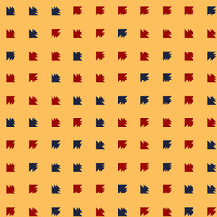 Abstract Color Halftone Dots generative art background illustration