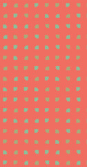 Abstract Color Halftone Dots generative art background illustration