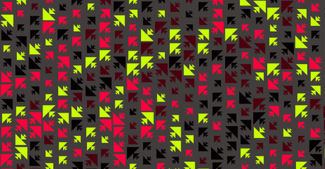 Obraz premium Abstract Color Halftone Dots generative art background illustration