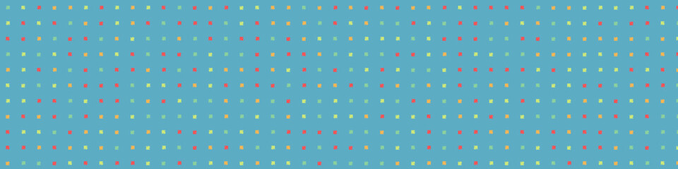 Abstract Color Halftone Dots generative art background illustration