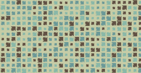 Fototapeta premium Abstract Color Halftone Dots generative art background illustration