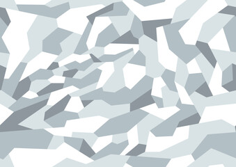 Camouflage geometric seamless pattern. Abstract modern military camo background of polygons for fabric textile and vinyl wrap print. Vector illustration. © Алексей Панков