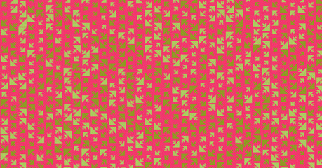 Abstract Color Halftone Dots generative art background illustration