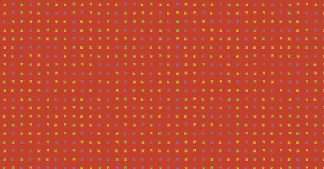Fototapeta premium Abstract Color Halftone Dots generative art background illustration