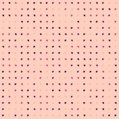 Abstract Color Halftone Dots generative art background illustration
