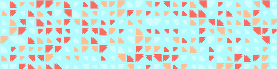 Fototapeta premium Abstract Color Halftone Dots generative art background illustration