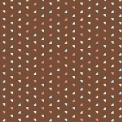 Abstract Color Halftone Dots generative art background illustration