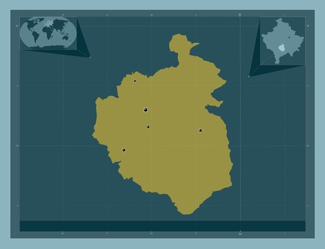 Suhareka, Kosovo. Solid. Major cities