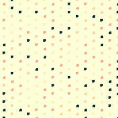 Abstract Color Halftone Dots generative art background illustration