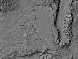 Uasin Gishu, Kenya. Bilevel. No legend