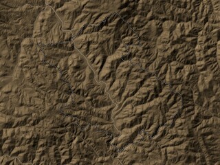 Leposaviq, Kosovo. Sepia. No legend