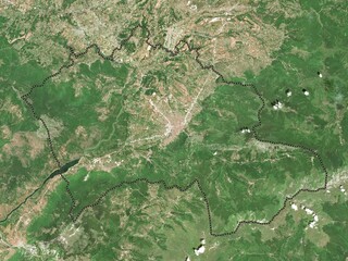 Prizren, Kosovo. Low-res satellite. No legend