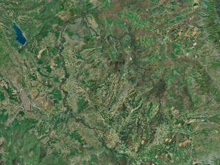 Rahovec, Kosovo. High-res satellite. No legend