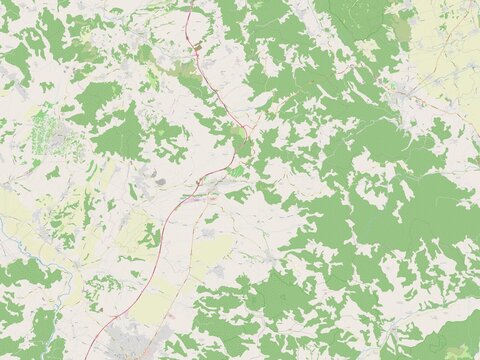 Suhareka, Kosovo. OSM. No legend