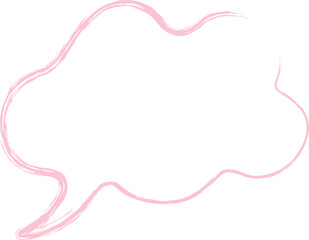 Talking cloud, doodle