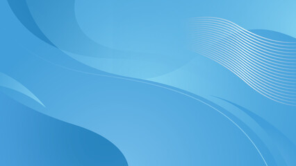 Blue wave background