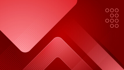 Fototapeta premium Modern red background