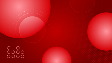 Modern red background