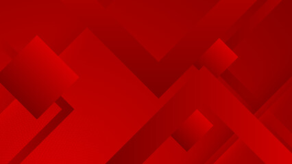 Red background. Vector abstract graphic design banner pattern presentation background web template.