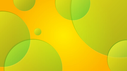 Orange yellow abstract background. Vector abstract graphic design banner pattern presentation background web template.