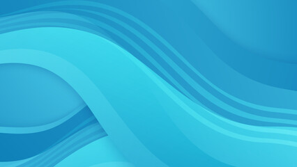 Fototapeta premium Modern blue abstract background. Vector abstract graphic design banner pattern presentation background web template.