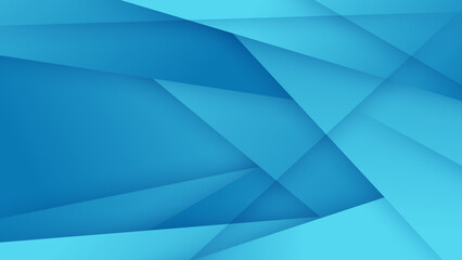 Obraz premium Modern blue abstract background. Vector abstract graphic design banner pattern presentation background web template.